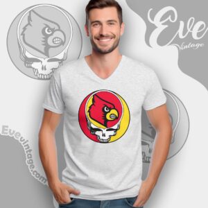 Louisville Cardinals Steal Your Face Stealie Shirt