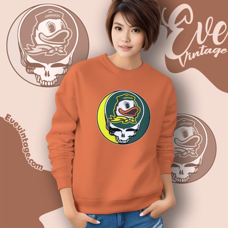 Oregon Ducks Steal Your Face Stealie Shirt Sweatshirt Oregon Ducks Steal Your Face Stealie Shirt Sweatshirt