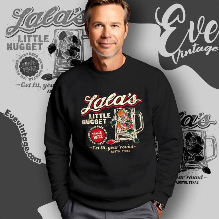 Lala's Little Nugget Shirt Texas Dive Bar Sweatshirt Lala's Little Nugget Shirt Texas Dive Bar Sweatshirt