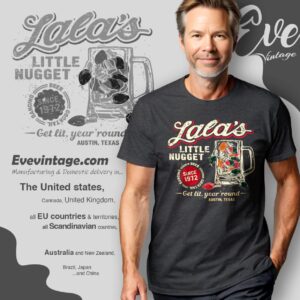 Lala's Little Nugget Shirt Texas Dive Bar T shirt