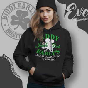 Biddy Early's Bar Shirt Boston Ma Dive Bar Hoodie