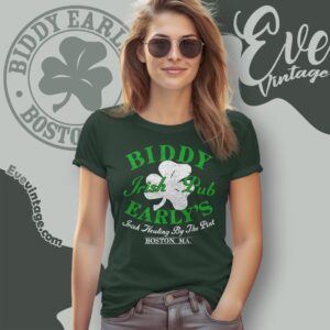 Biddy Early's Bar Shirt Boston Ma Dive Bar Women T shirt
